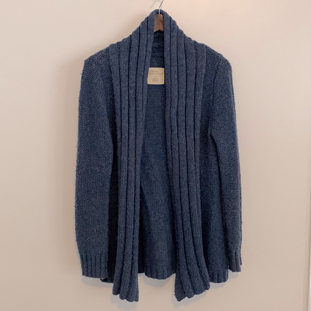 Natural Reflections Wool Blend Cardigan